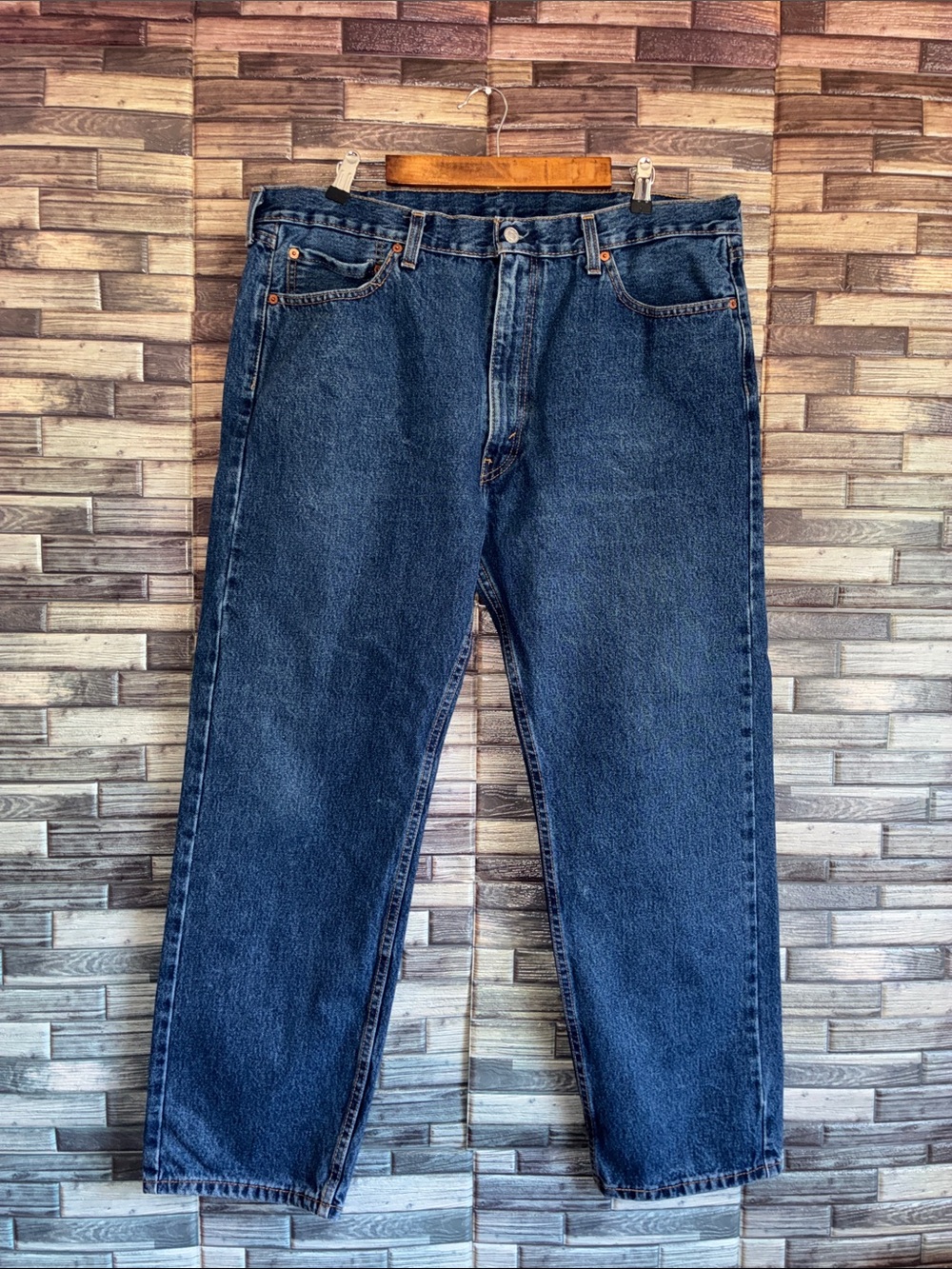 EUC Classic Men's Dark Blue Levi’s Denim Jeans 505 40x30